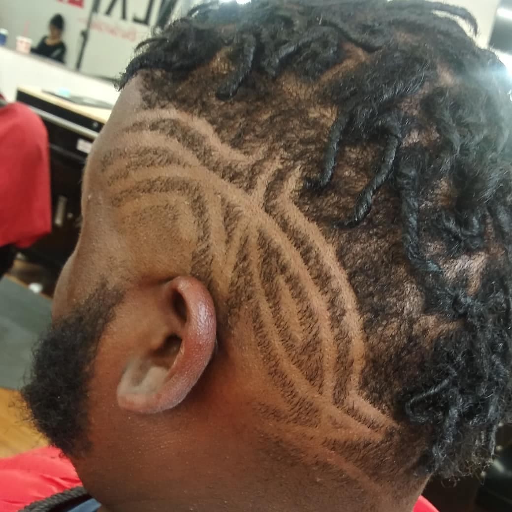 Freestyle hair design by DK, example 6
